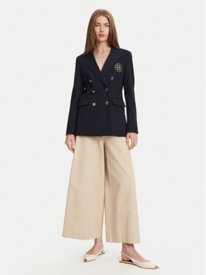 Marella Marynarka Baiocco 2513911024 Granatowy Slim Fit