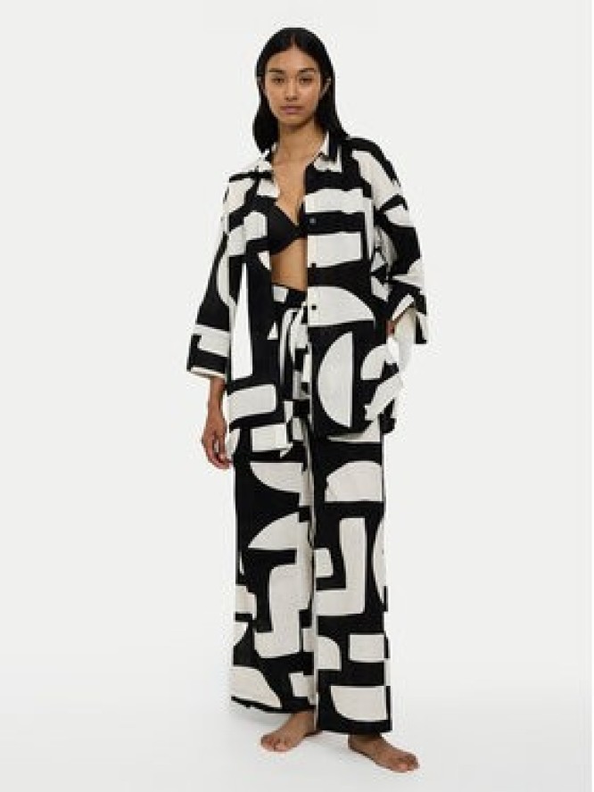 Triumph Koszula Summer 10222569 Czarny Oversize