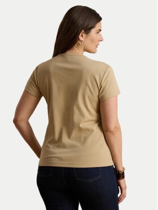 LAUREN RALPH LAUREN T-Shirt Alli 200807563053 Beżowy Regular Fit