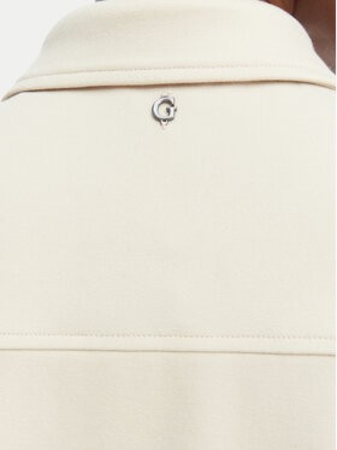 Guess Koszula W6RH83 KCMU2 Beżowy Regular Fit