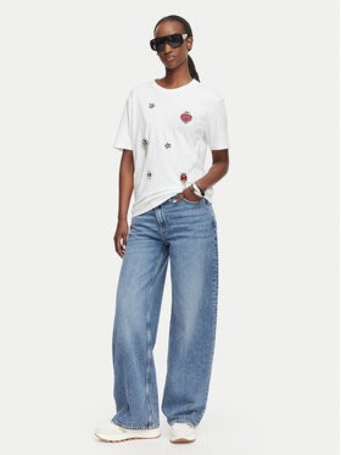 Liu Jo Jeansy UF6160 D4854 Niebieski Straight Fit