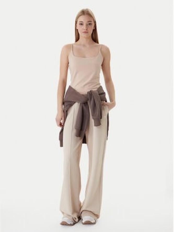 Guess Top V5GP22 J1314 Beżowy Slim Fit