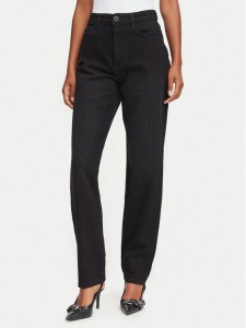 Guess Jeansy W6YA3J D1544 Czarny Tapered Leg