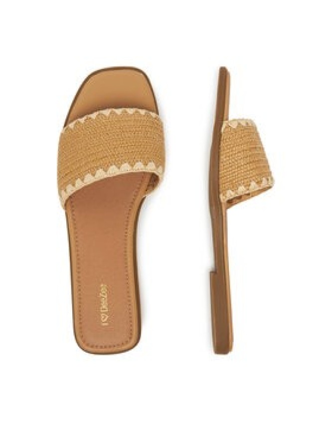 DeeZee Klapki 15-630-1 Beżowy