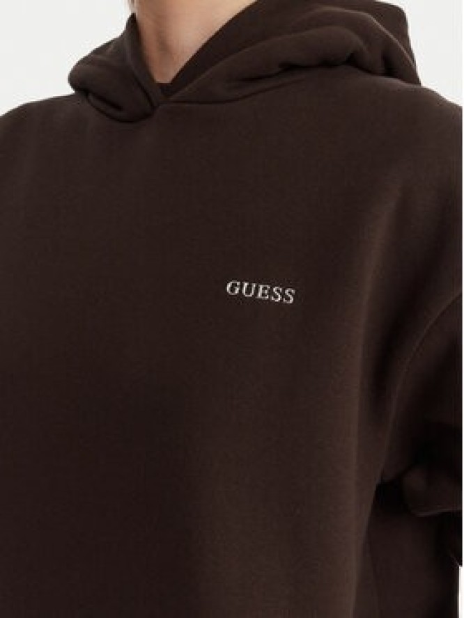 Guess Bluza V6RQ14 K9V31 Brązowy Regular Fit