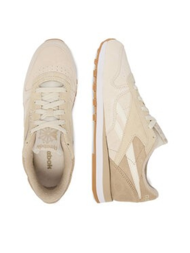 Reebok Sneakersy EO-CLASSIC LEATHER 100260988 Beżowy jasny