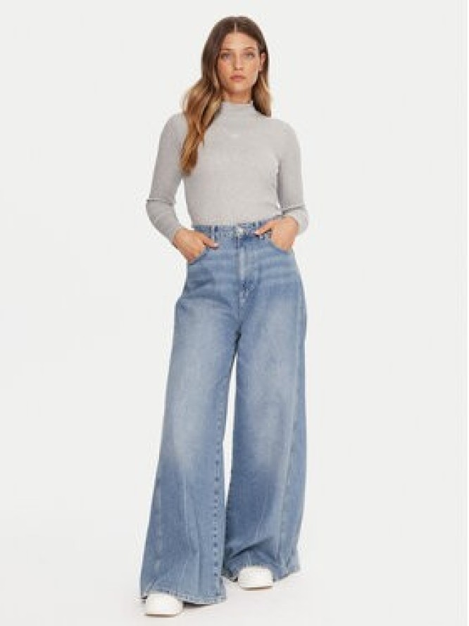 Guess Jeans Golf W5BP23 KA0H1 Szary Slim Fit