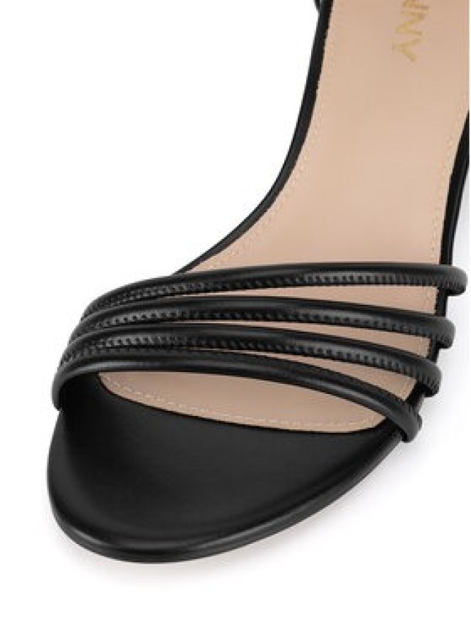 JENNY Sandały LS6026-06 Czarny