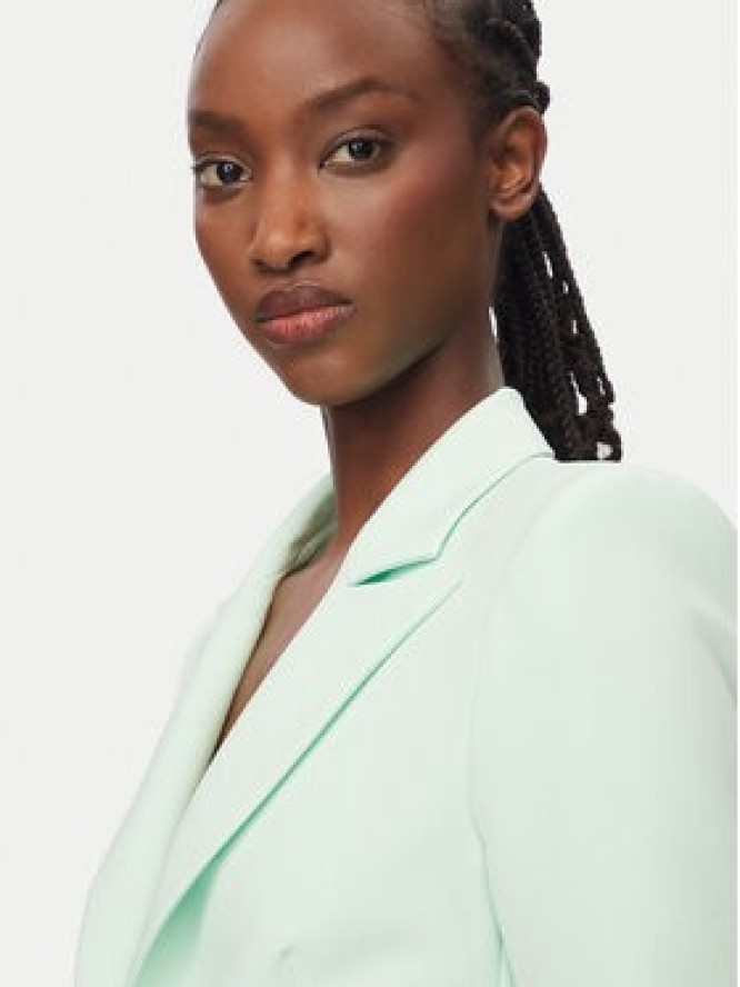 Rinascimento Marynarka CFC0128640003 Zielony Regular Fit