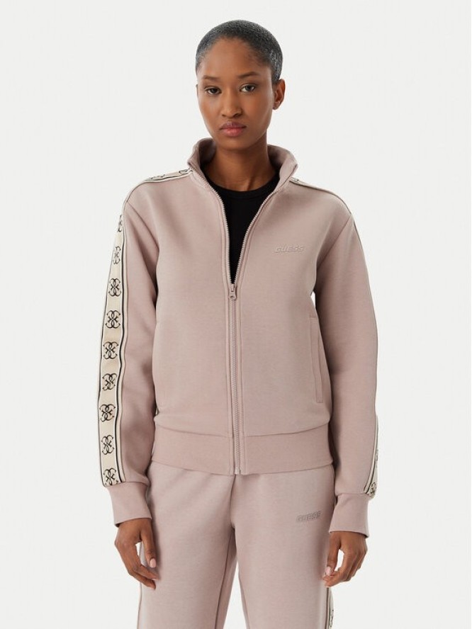 Guess Bluza Britney V2YQ16 KB3P2 Różowy Regular Fit