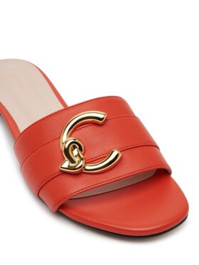 Coccinelle Klapki E4 SB3 17 01 01 Czerwony