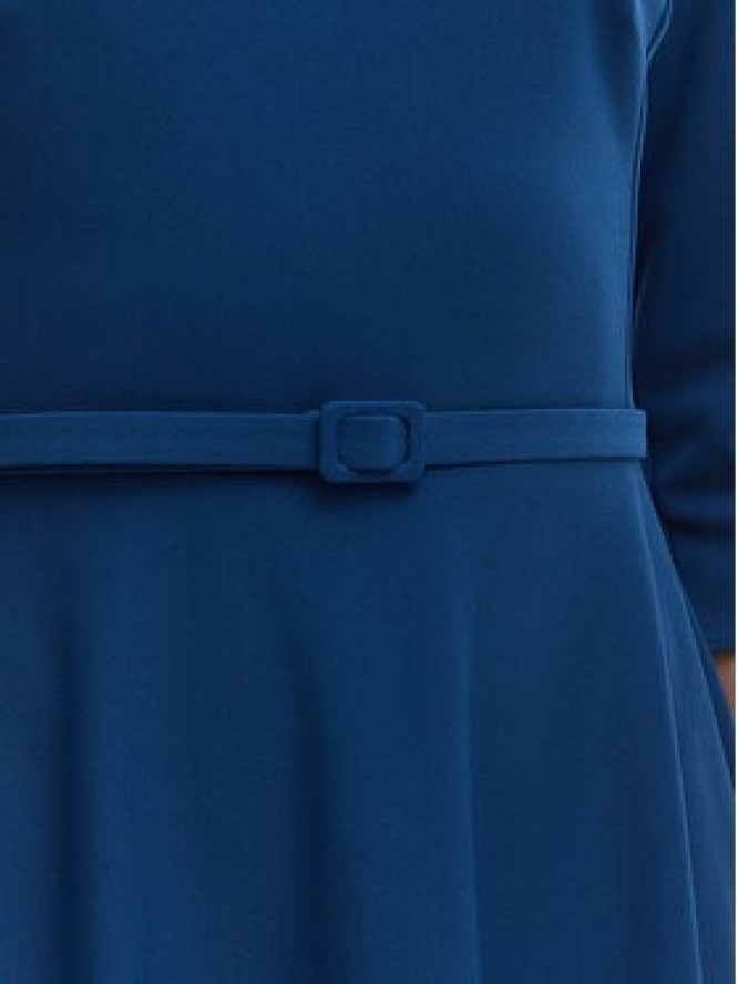 Rinascimento Sukienka koktajlowa CFC0127892003 Niebieski Regular Fit