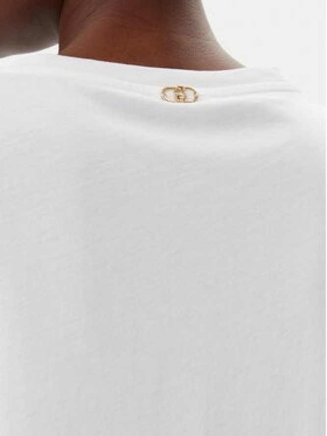 Liu Jo T-Shirt WA5146 JS923 Biały Regular Fit