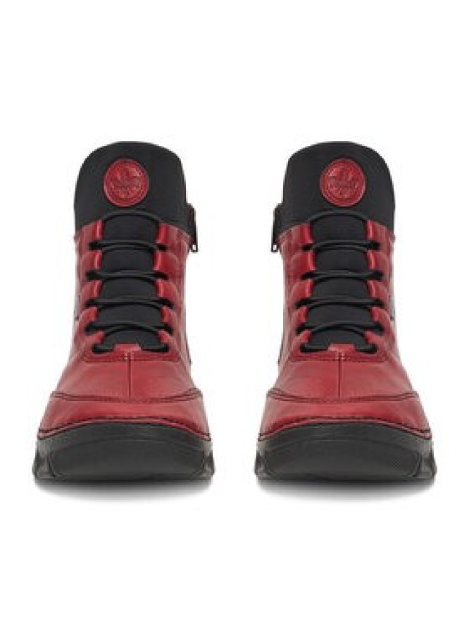 Rieker Trzewiki CEO-55069-35 Bordowy