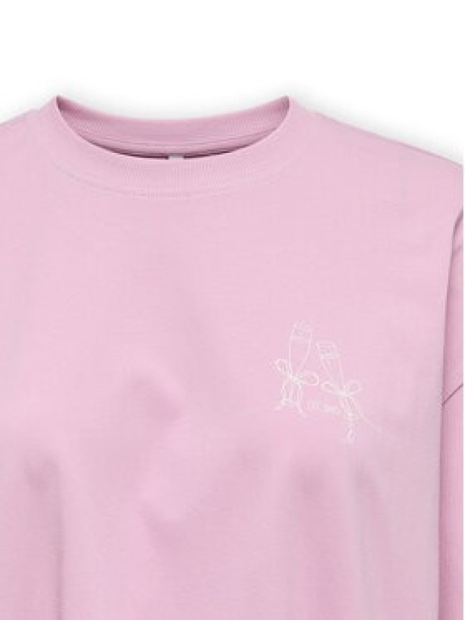 ONLY T-Shirt Vivvi 15346761 Różowy Regular Fit