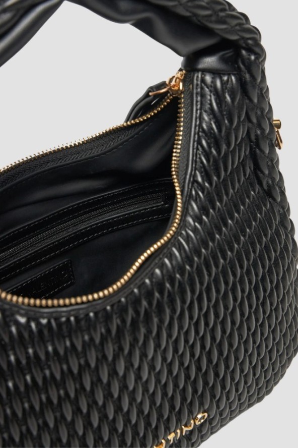 VALENTINO Czarna torebka damska Frequency Re Hobo Bag