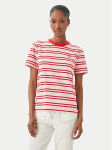 Tommy Hilfiger T-Shirt WW0WW48699 Różowy jasny Regular Fit