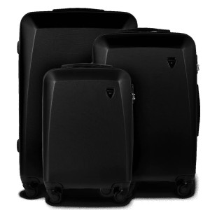 ZESTAW 3 WALIZEK WINGS PLOVER BLACK