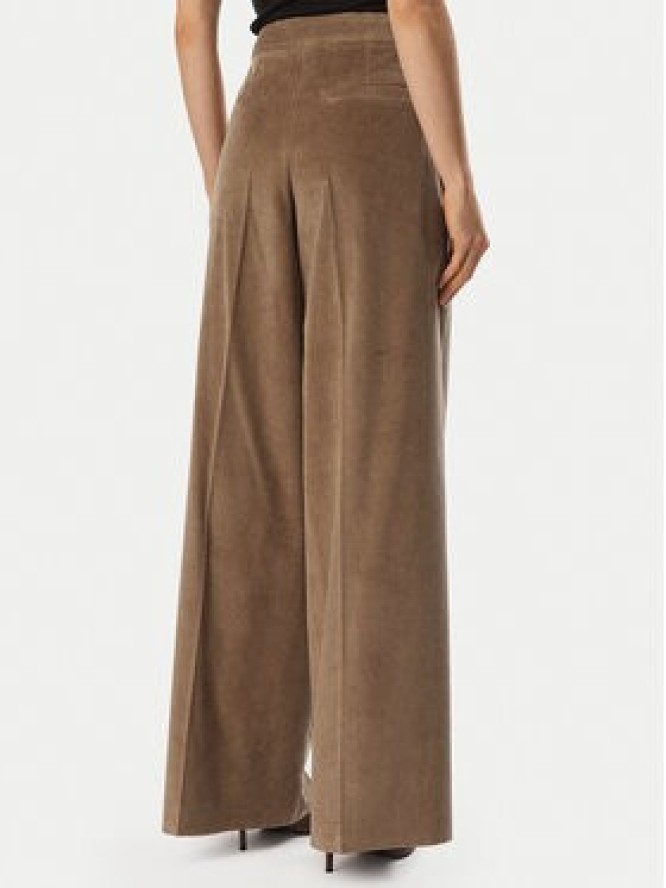 Marella Spodnie materiałowe Etre 2623136062 Brązowy jasny Wide Leg