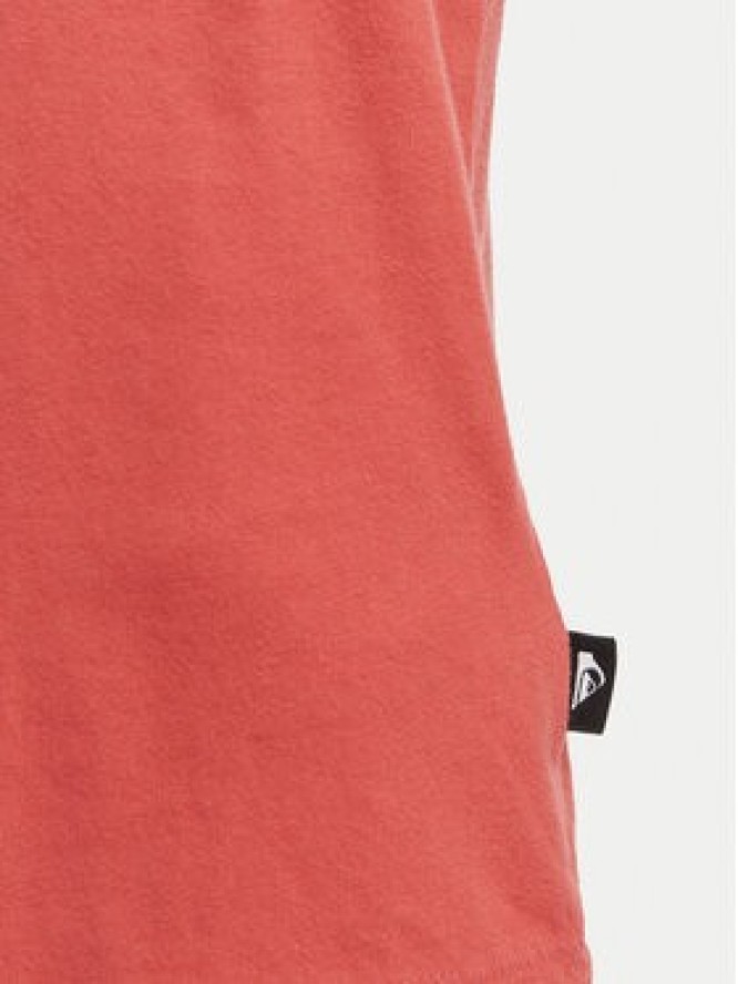 Quiksilver T-Shirt Standard EQWZT03197 Bordowy Regular Fit