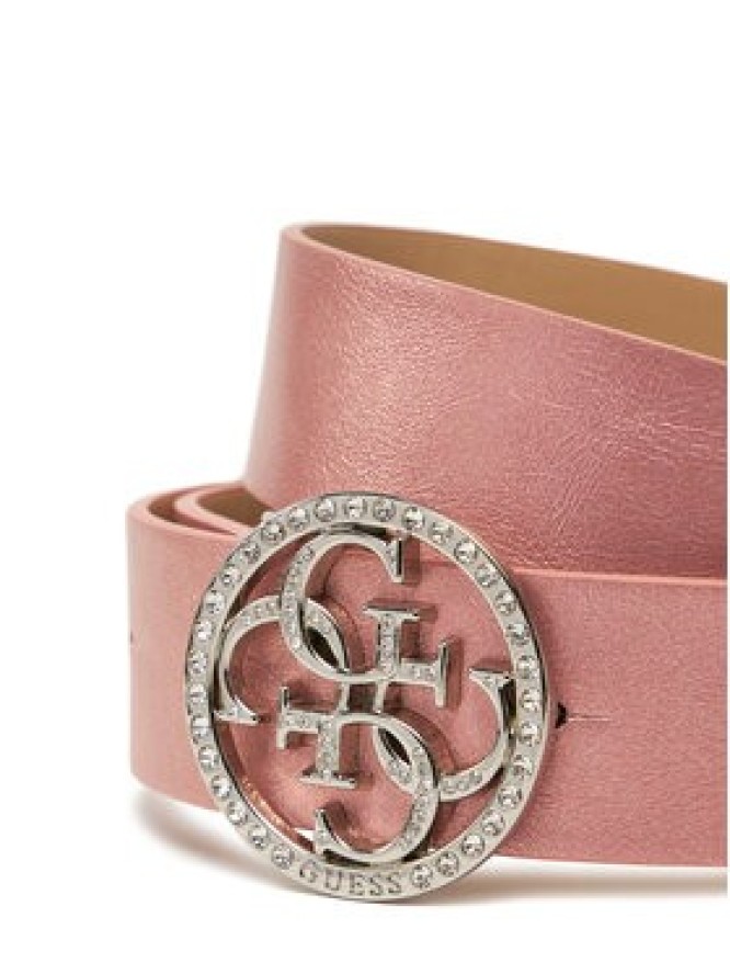 Guess Pasek Damski W5GZ13 L0WF0 Różowy