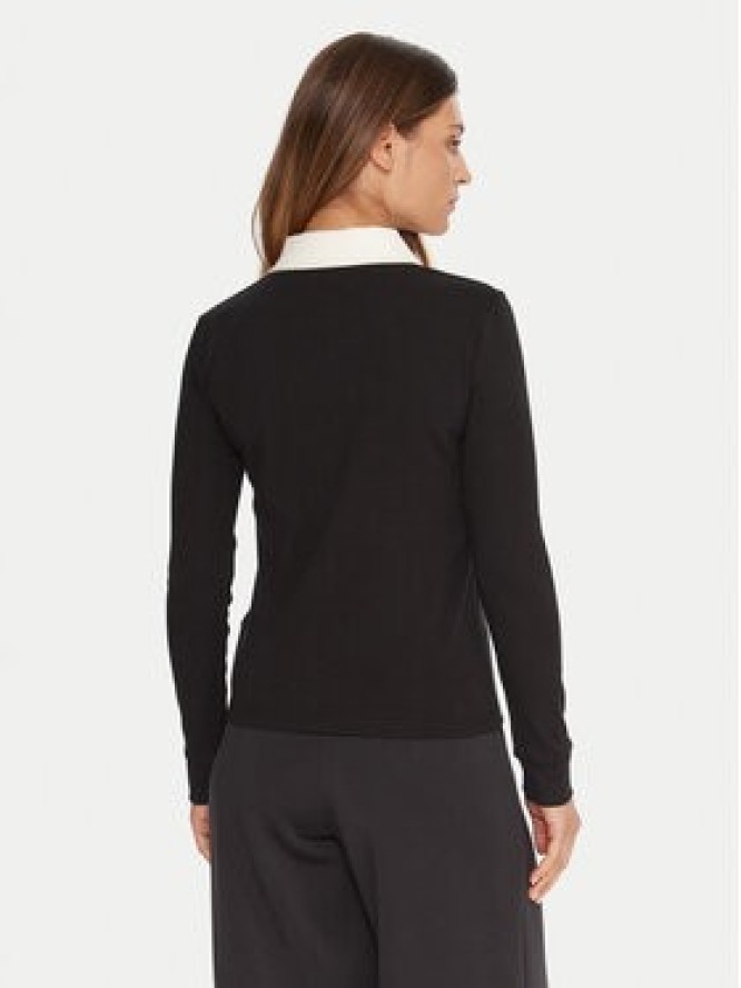 Guess Polo V5BP12 K1891 Czarny Regular Fit