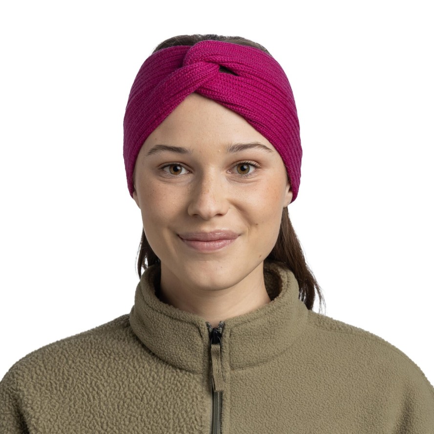 Opaska BUFF KNITTED HEADBAND NORVAL ORCHID