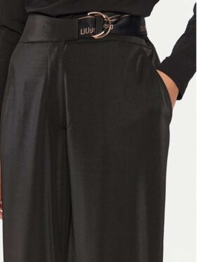 Liu Jo Sport Spodnie materiałowe TF4260 J4751 Czarny Regular Fit