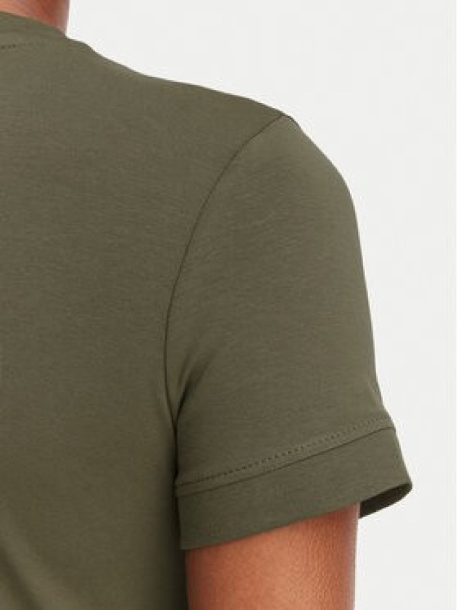 Guess T-Shirt W2YI44 J1314 Khaki Regular Fit