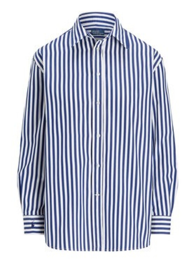 Polo Ralph Lauren Koszula 211968218001 Granatowy Oversize