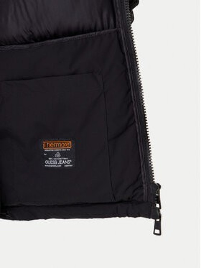 Guess Jeans Kurtka zimowa W4BL21 WGII2 Czarny Regular Fit