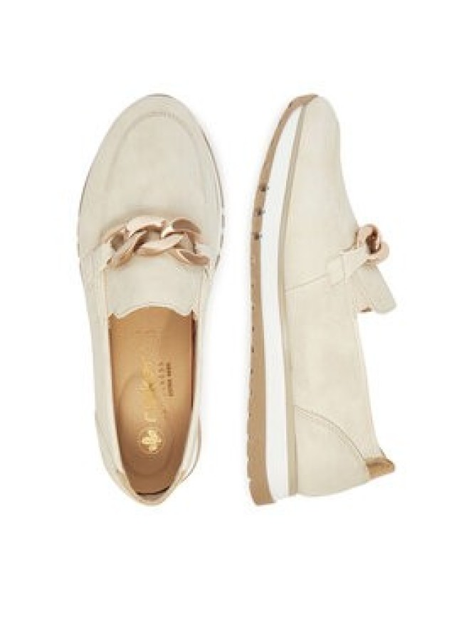 Rieker Półbuty 49051-60 Szary