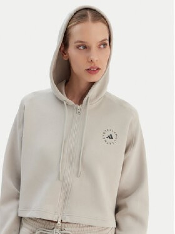 adidas by Stella McCartney Bluza JX6781 Szary Loose Fit