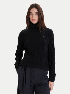 Tommy Hilfiger Golf WW0WW46791 Czarny Regular Fit