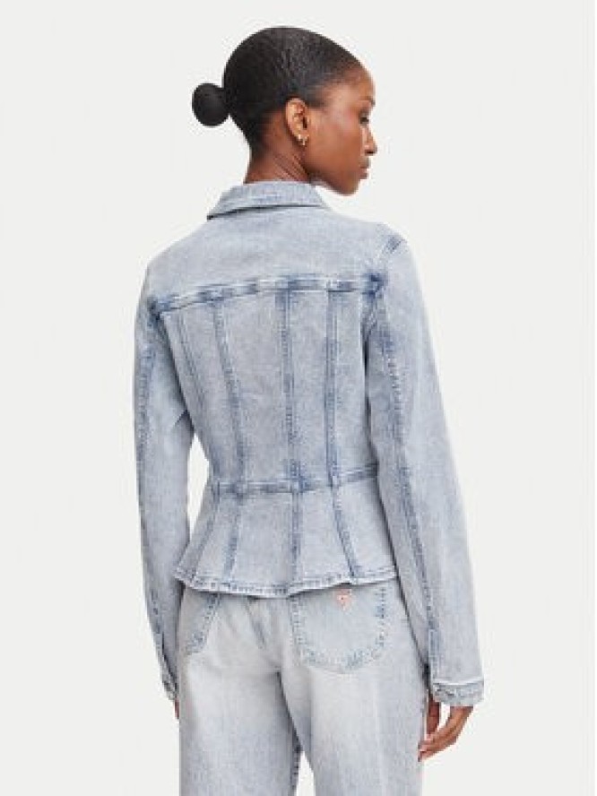 Morgan Kurtka jeansowa 262-VILIKA Niebieski jasny Slim Fit