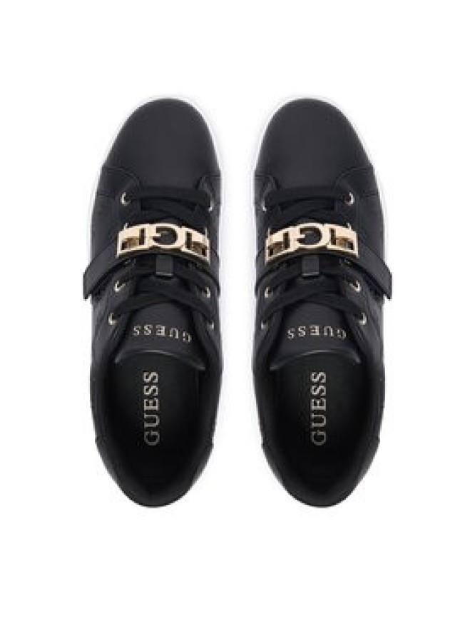 Guess Sneakersy FLTJAM FAL12 Czarny