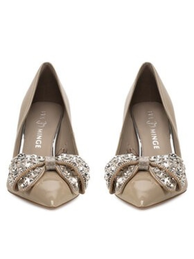 Eva Minge Czółenka SARA-V1278-388-2 Beżowy