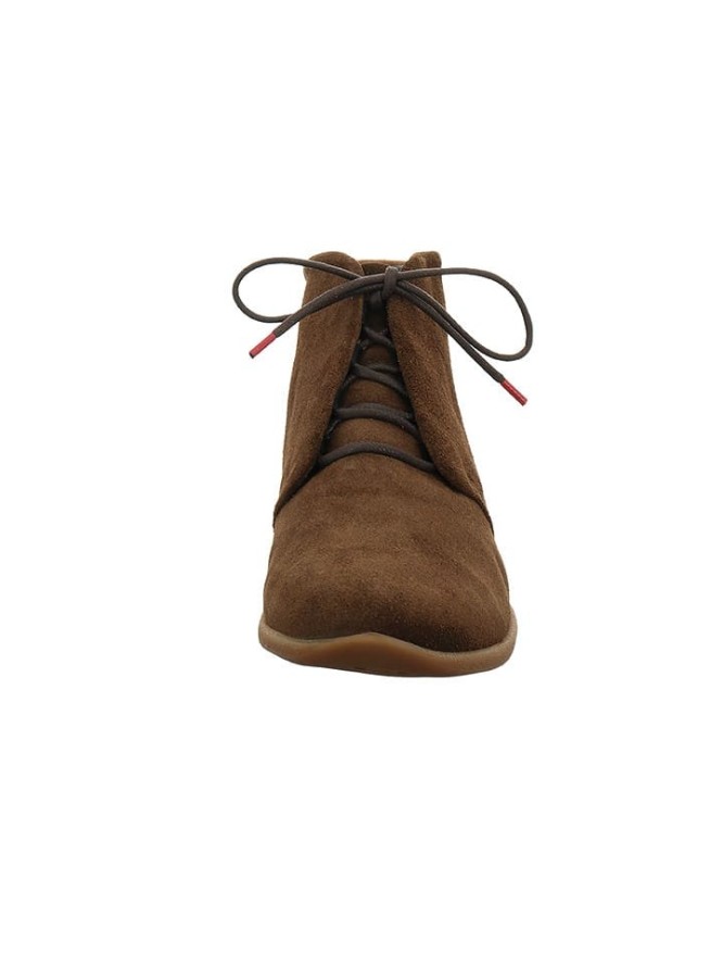 Think! Skórzane botki w kolorze brązowym rozmiar: 40