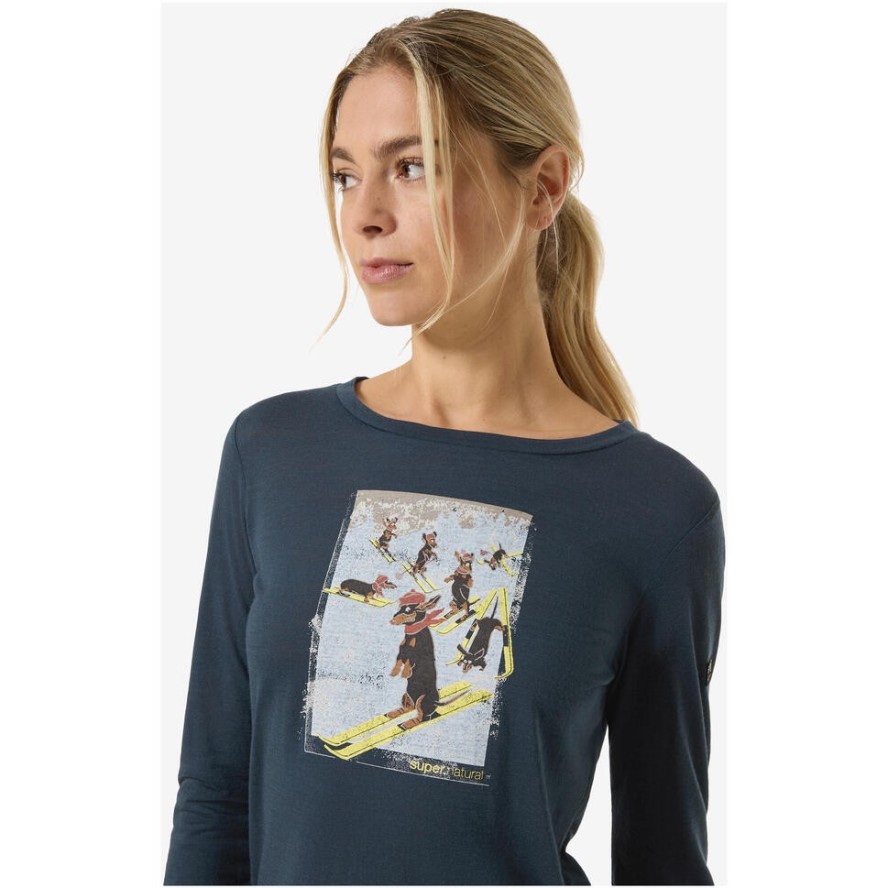 Longsleeve SUPER.NATURAL W DACHSHUND PARTY LS