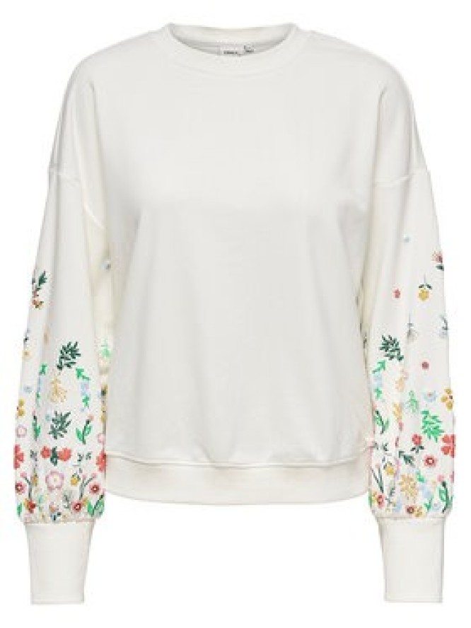 ONLY Bluza Brooke 15216364 Biały Regular Fit