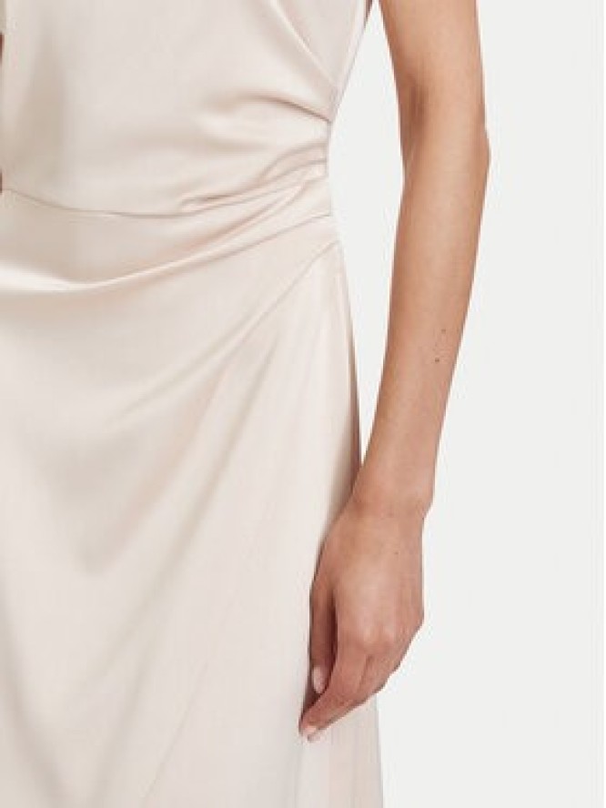 ACCESS FASHION Sukienka wieczorowa 63-3436-322 Złoty Regular Fit