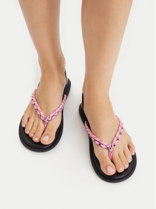 Tommy Jeans Sandały Tjw Casual Rope Sandal EN0EN02951 Różowy