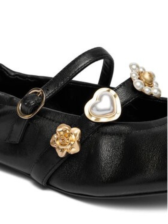 Stuart Weitzman Baleriny Socharming Mary Jane SN124 Czarny