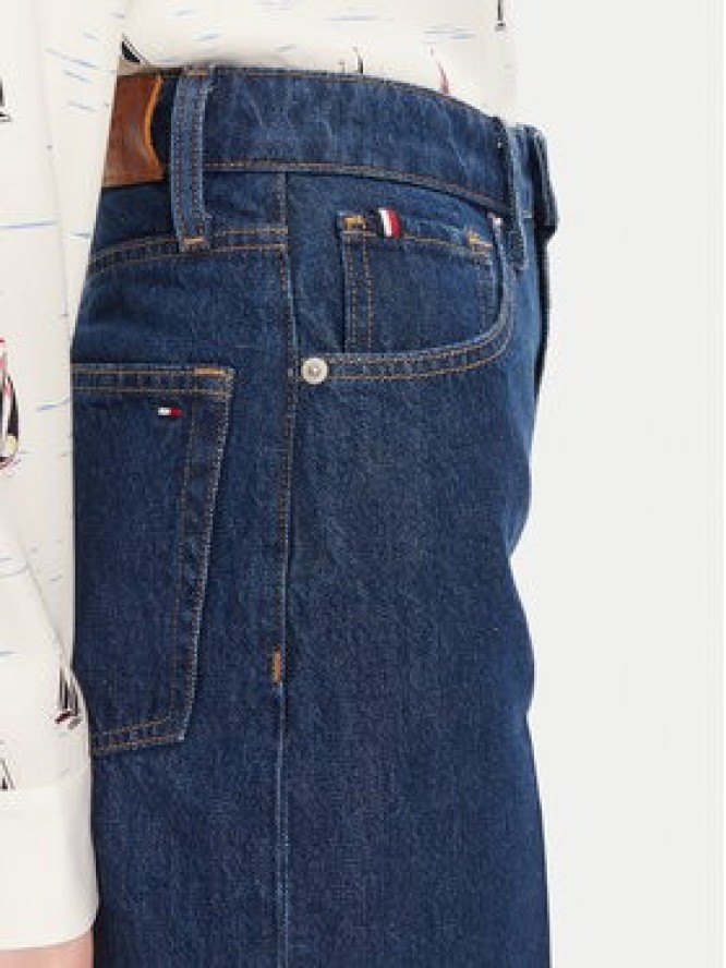Tommy Hilfiger Jeansy WW0WW44360 Niebieski Wide Leg