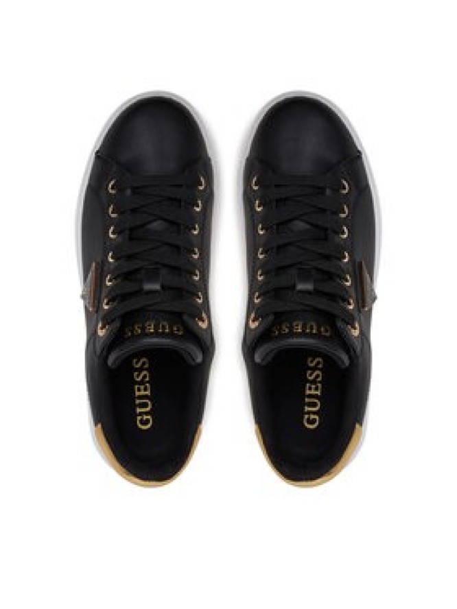 Guess Sneakersy FLJD12 LEA12 Czarny