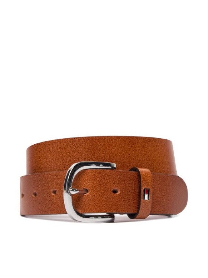 Tommy Hilfiger Pasek Damski New Danny Belt WW0WW11590 Brązowy