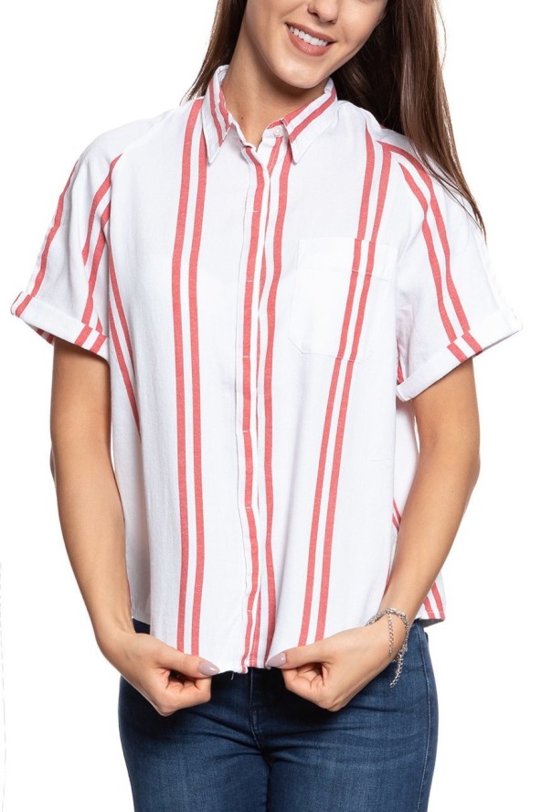 KOSZULA WRANGLER RAGLAN SS SHIRT DUBARRY W5252CKVZ 112129394