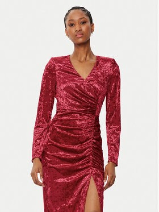 Rinascimento Sukienka koktajlowa CFC0121946003 Czerwony Regular Fit