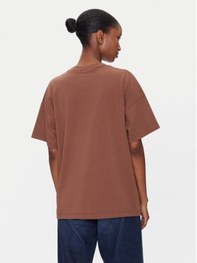 ViCOLO T-Shirt RD0119 Brązowy Regular Fit