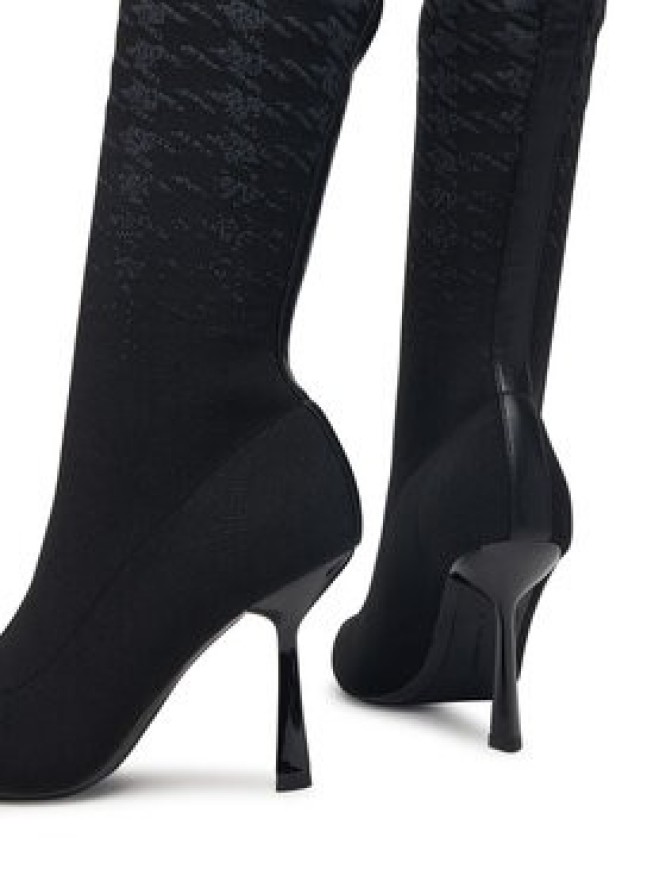 KARL LAGERFELD Kozaki Pandara KL31390 Czarny